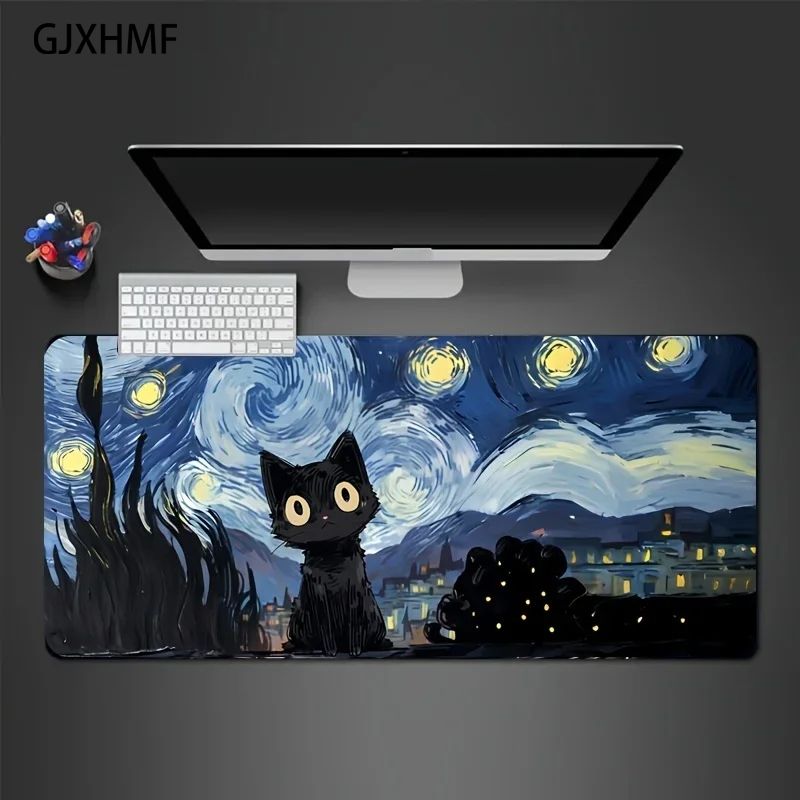 Gaming Accessories For Your Desk - Аниме-коврик для мыши «Звездная ночь» с