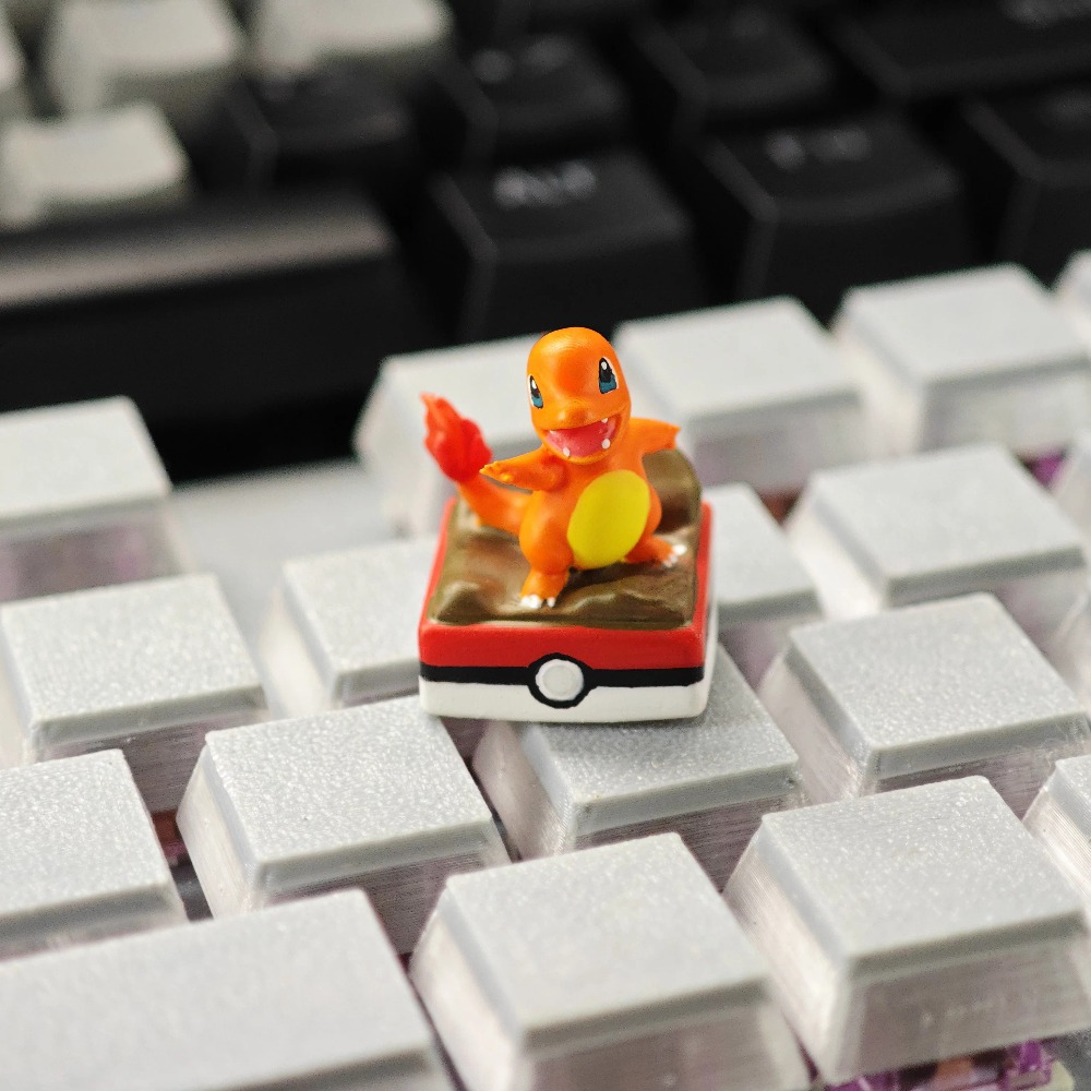Gaming Accessories Japan - Кейкап Pokémon Charmander, персонализированный игровой аксессуар,