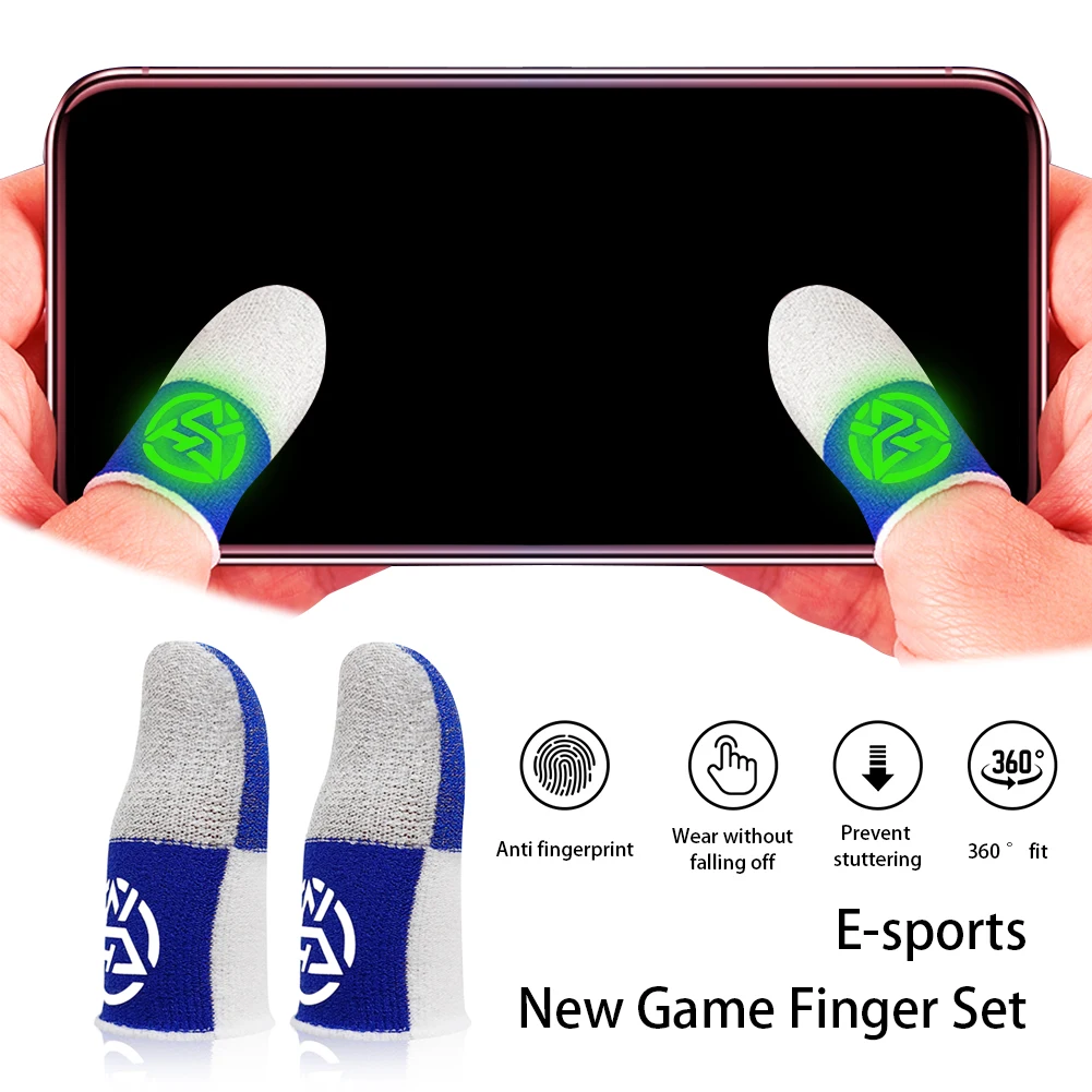 Gaming Accessories For Mobile - 1 пара чехлов для кончиков пальцев