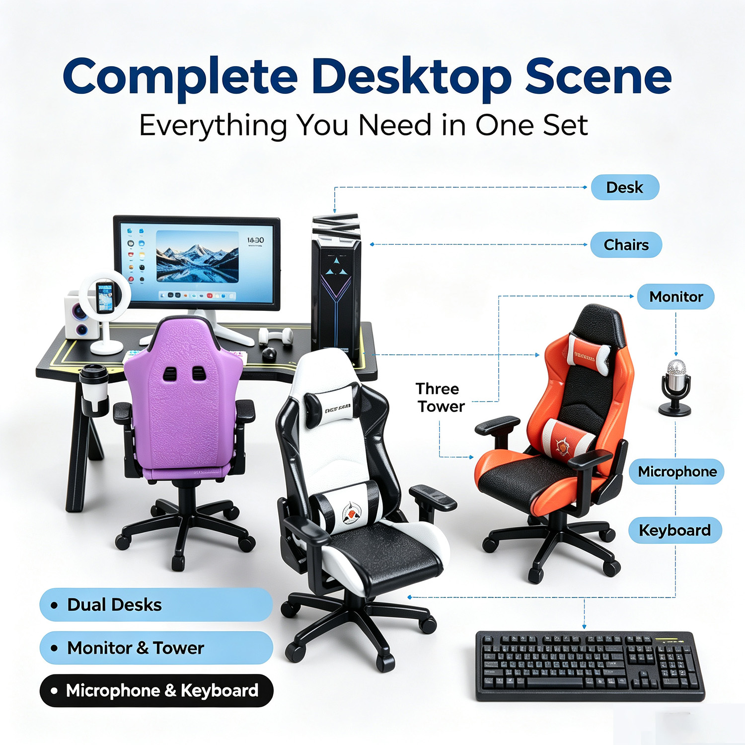 Миниатюрный игровой стол и сту – обзор и цена Gaming Accessories For 8 Year Old