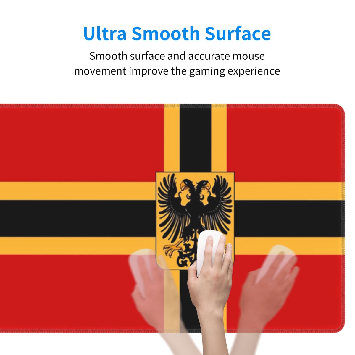 Большой коврик для мыши с флаг – обзор и цена Gaming Accessories Germany