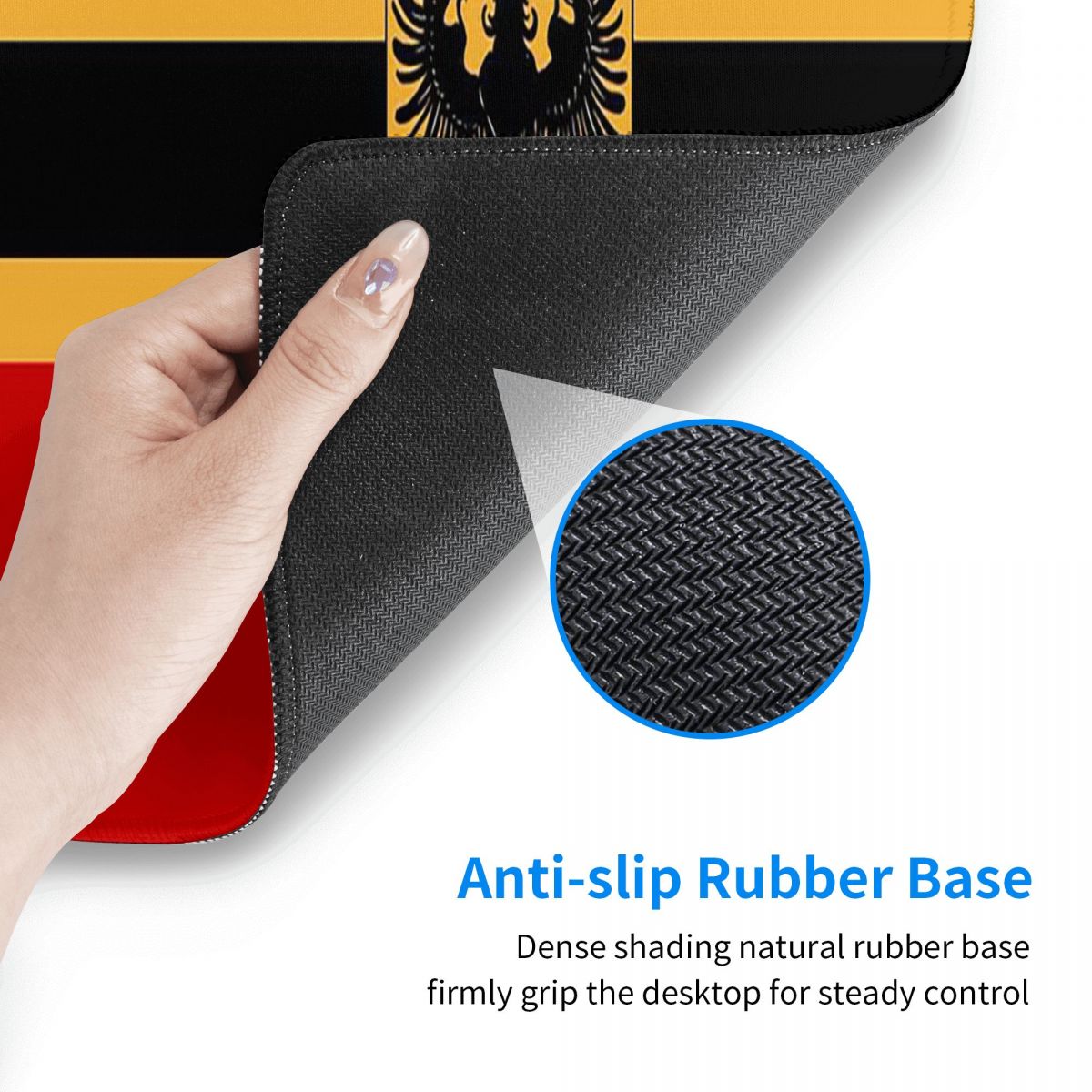 Большой коврик для мыши с флаг – обзор и цена Gaming Accessories Germany