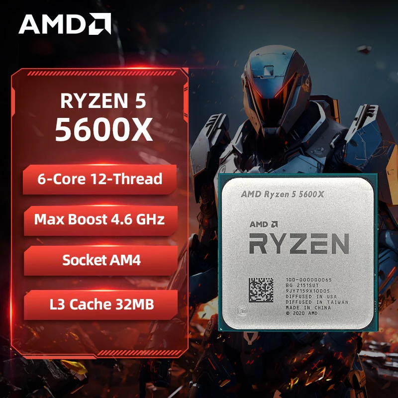 Процессор AMD Ryzen 5 5600X, 6 – обзор и цена Amd Cpu Ryzen 5